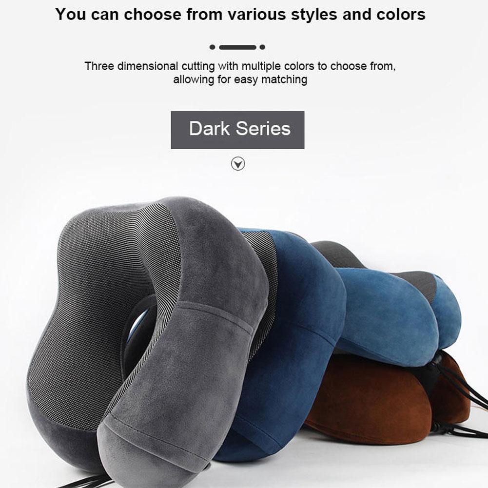Travel Pillow Inflatable - U-образная подушка для шеи с медленным