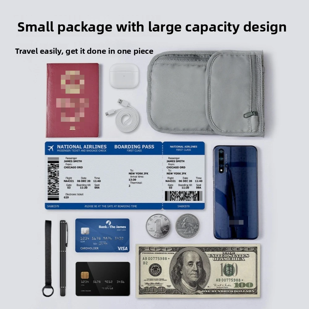 Travel Accessories Overseas - Скрытая поясная сумка для путешествий с