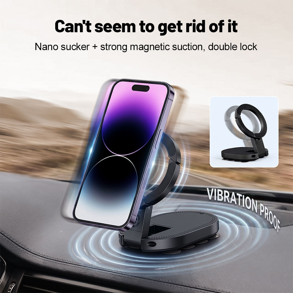 Travel Accessories Holder - 360 ° Вращающийся 3-в-1 держатель для