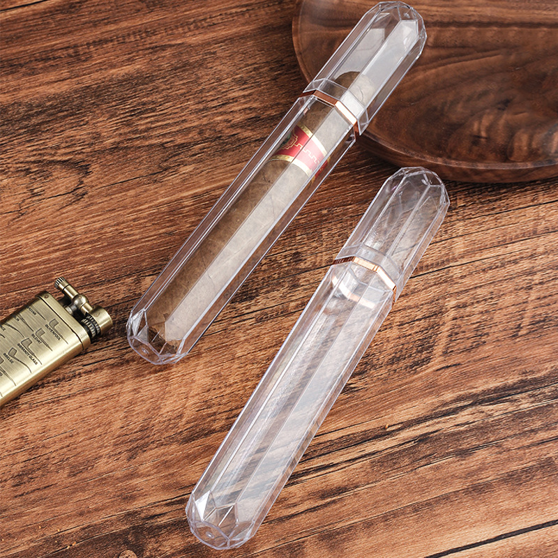 Travel Accessories Holder - Акриловый дорожный тубус для сигар, модный