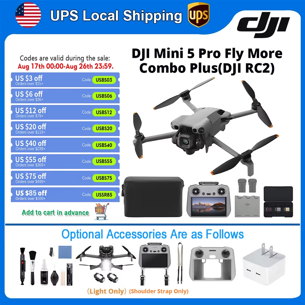 Travel Video Accessories - Дрон DJI с камерой DJI Mini