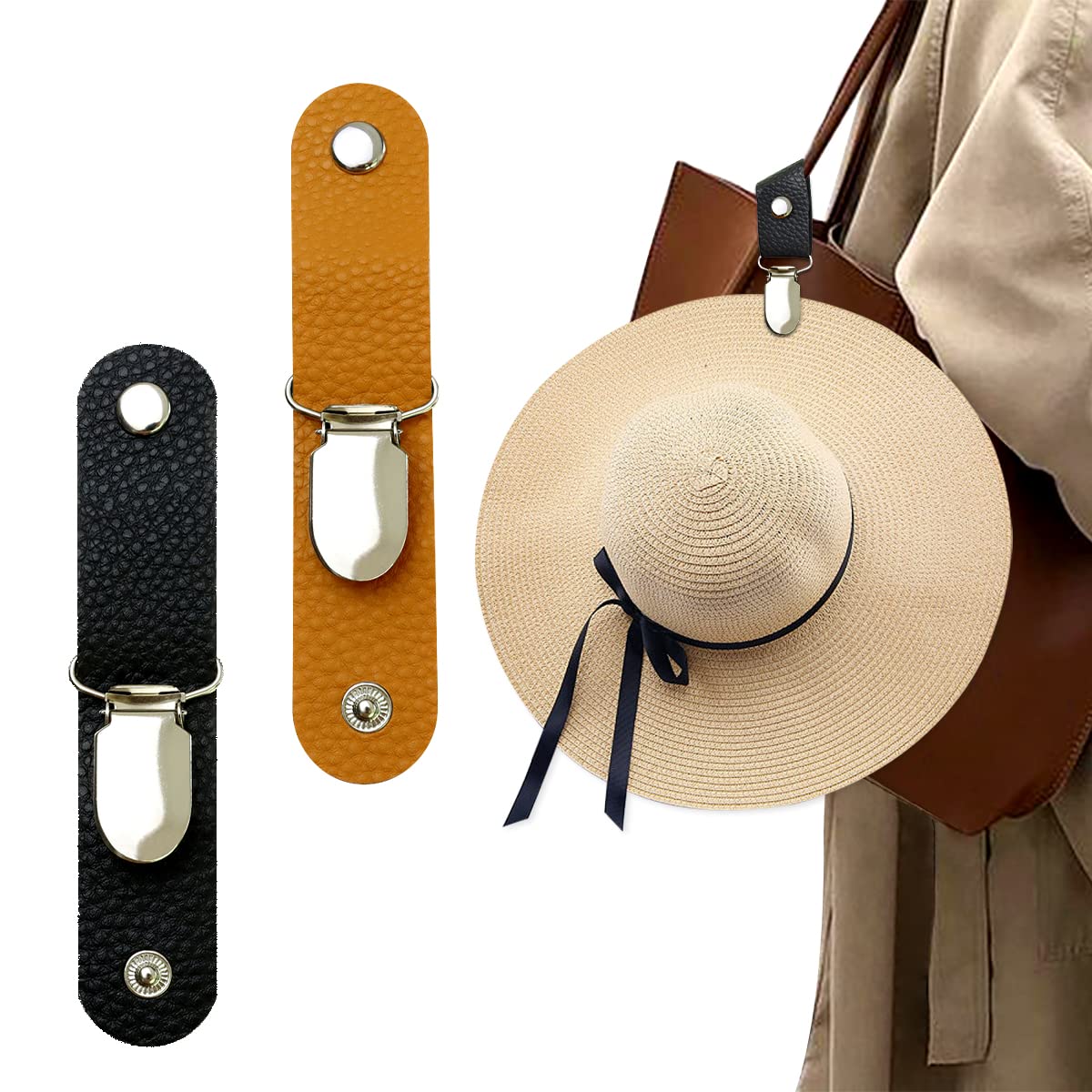 Travel Accessories Holder - Держатель для шляпы из искусственной кожи