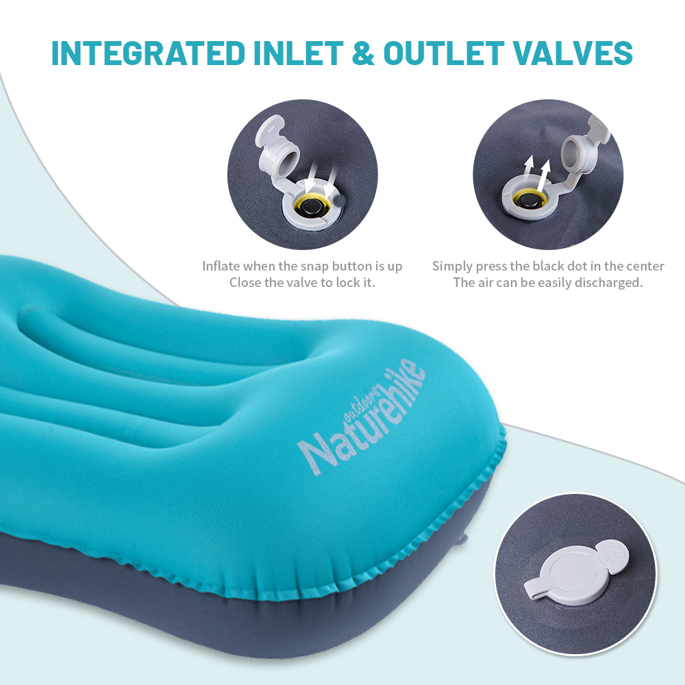 Naturehike надувные подушки Св – обзор и цена Travel Pillow Inflatable
