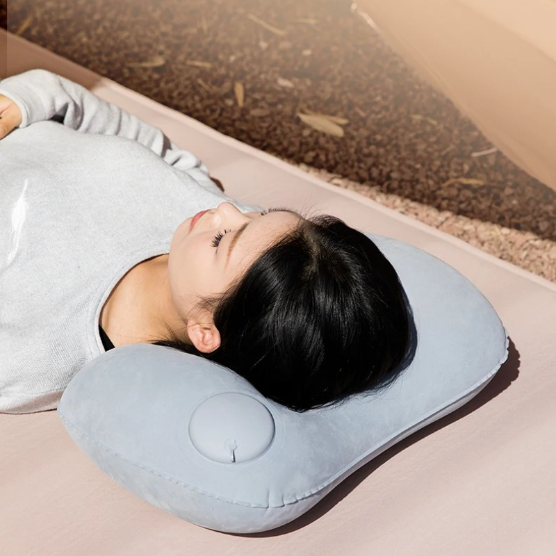 Ультралегкая надувная подушка  – обзор и цена Travel Pillow Inflatable