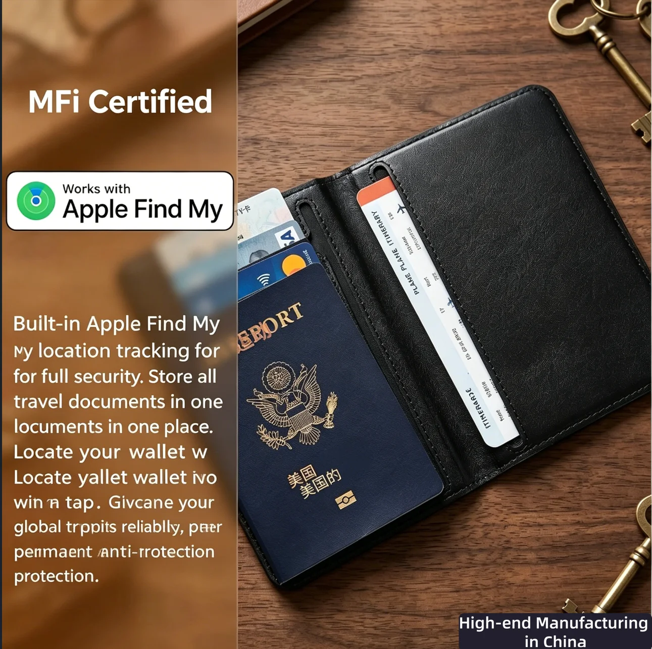 Умный чехол-держатель для пасп – обзор и цена Travel Accessories Apple