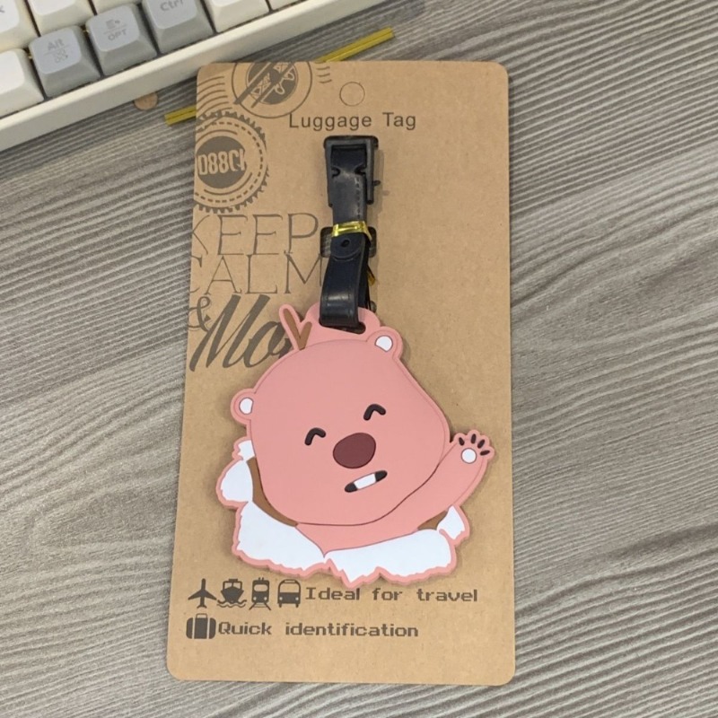 Милая бирка для багажа с Порор – обзор и цена Travel Accessories Girly