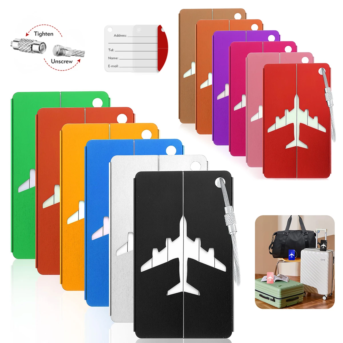 Дорожная багажная бирка из алю – обзор и цена Qantas Travel Accessories
