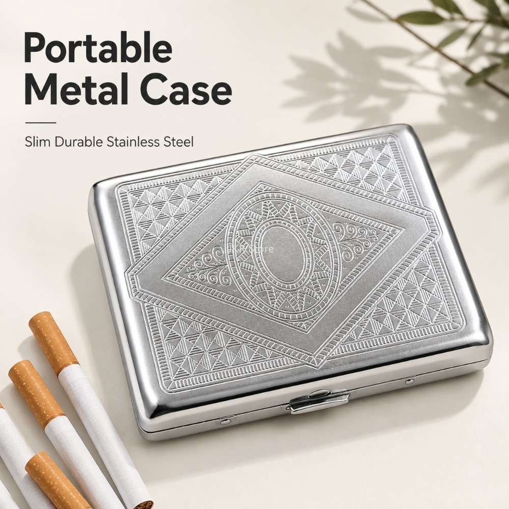 Портсигар из нержавеющей стали – обзор и цена Travel Accessories Holder