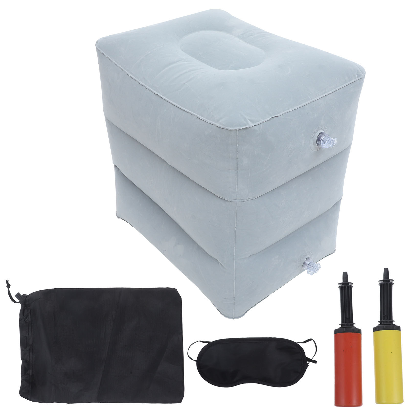 Надувная подушка-подставка для – обзор и цена Travel Pillow Inflatable