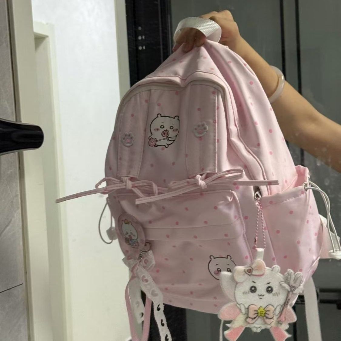 Милый рюкзак Чиикава в розовый – обзор и цена Travel Accessories Pink