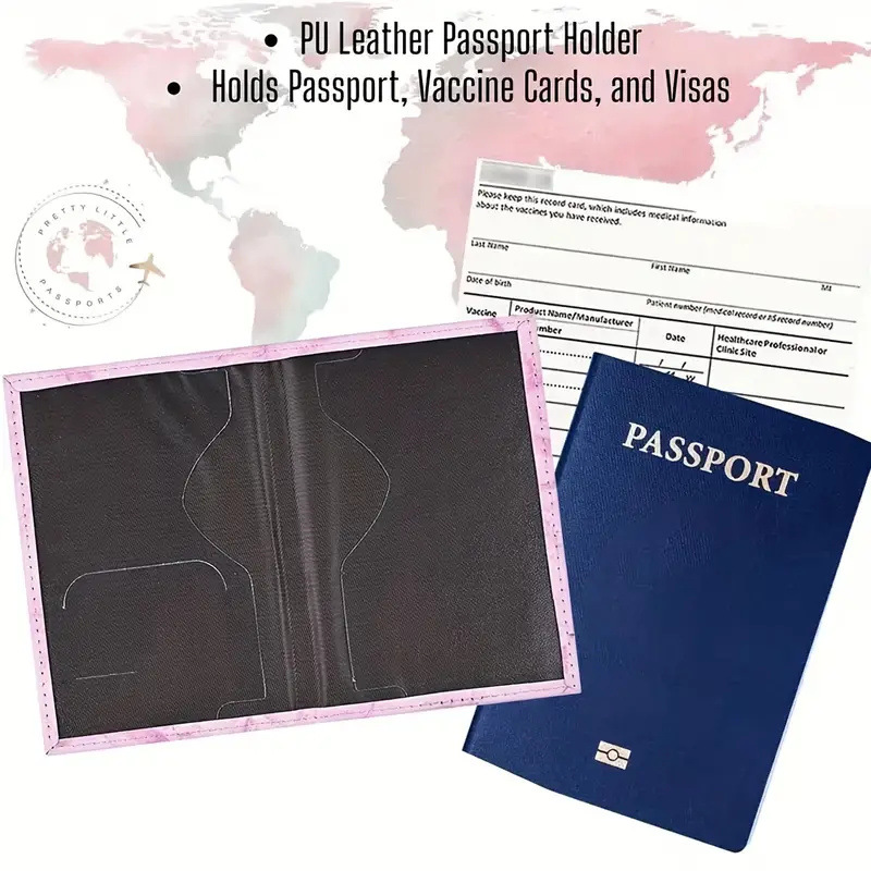 Розовый чехол для паспорта из  – обзор и цена Travel Accessories Pink
