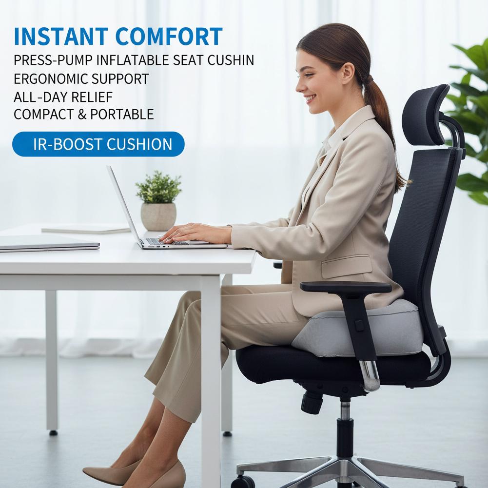 Надувная подушка-подставка для – обзор и цена Travel Pillow Inflatable