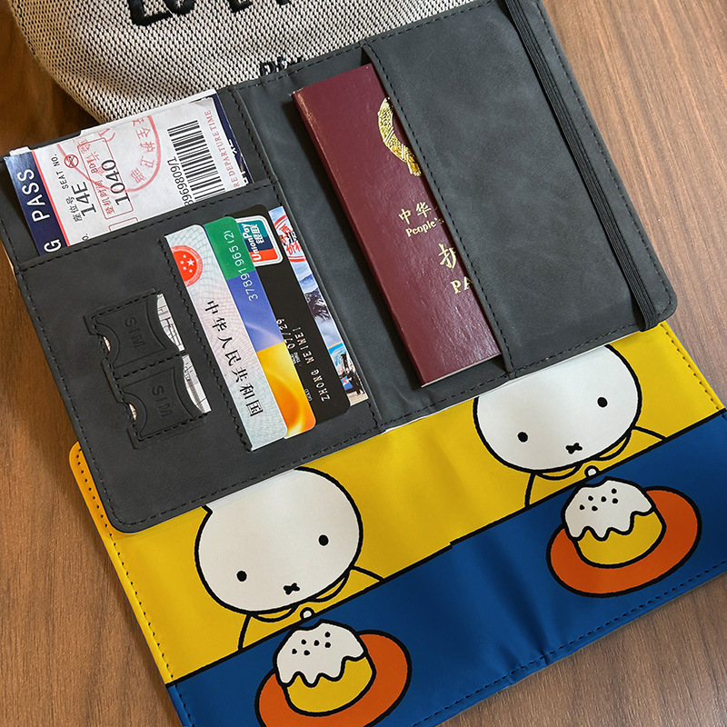 Милый чехол для карт Miffy, за – обзор и цена Travel Accessories Overseas