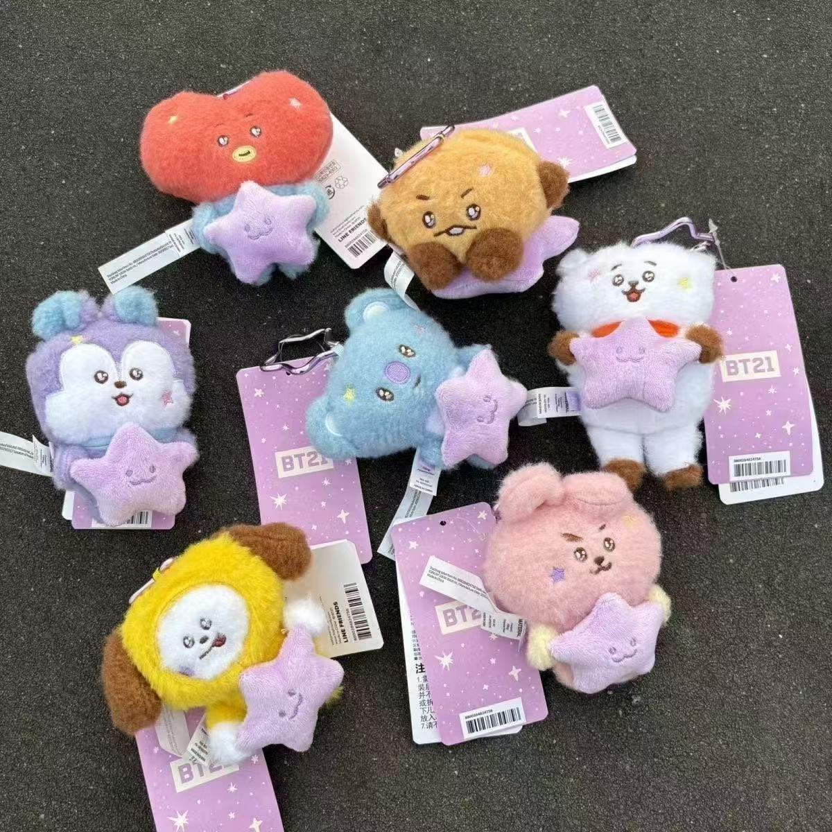 Плюшевая кукла-брелок BT21 Tra – обзор и цена Travel Accessories Girly